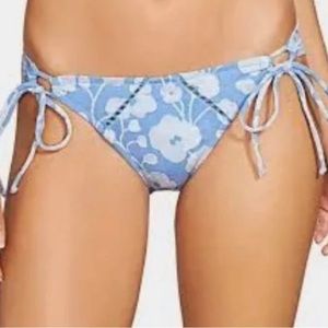 Robin Piccone Sadie bikini bottom only in Sky Blue